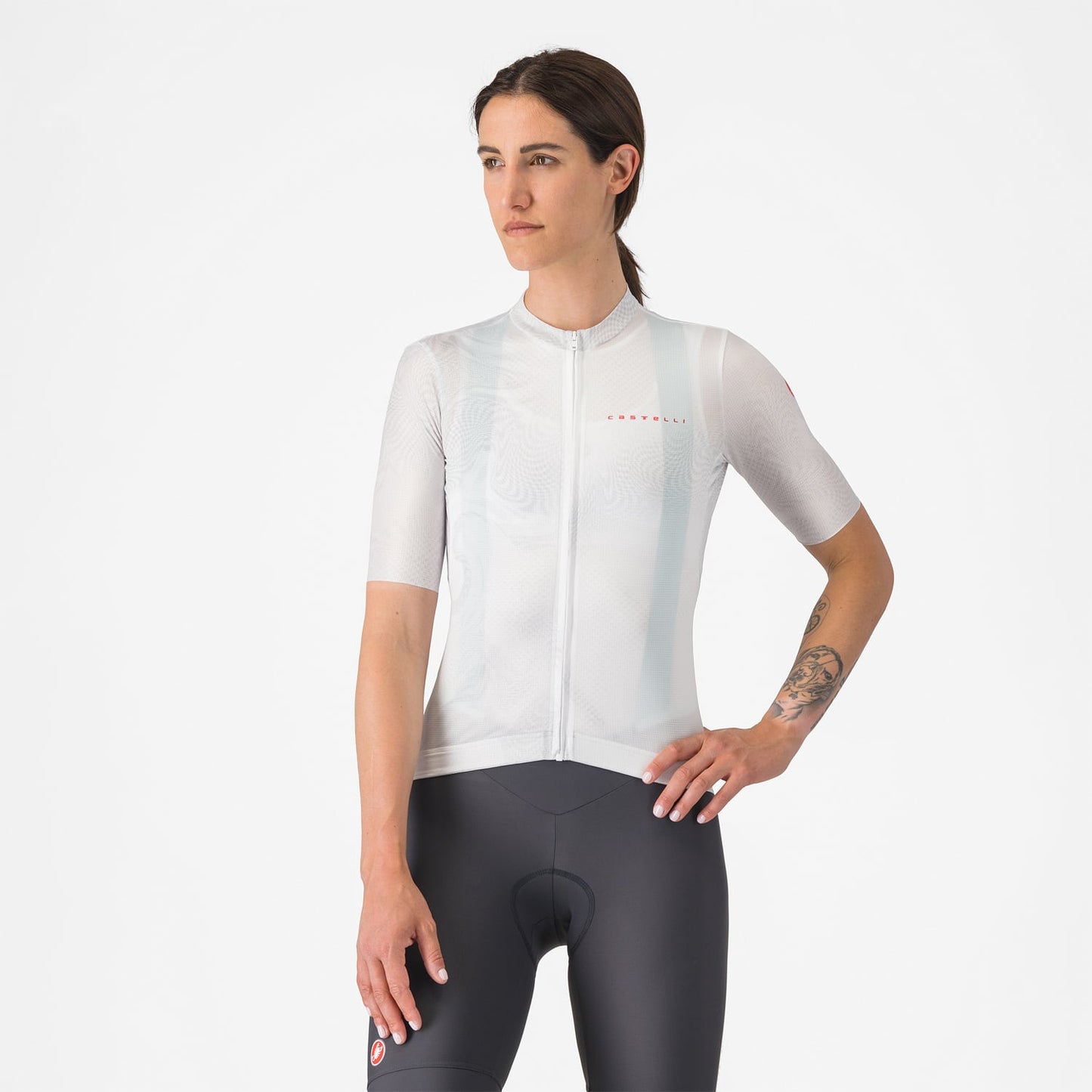 CASTELLI FANTASIA Dámský dres s krátkým rukávem White