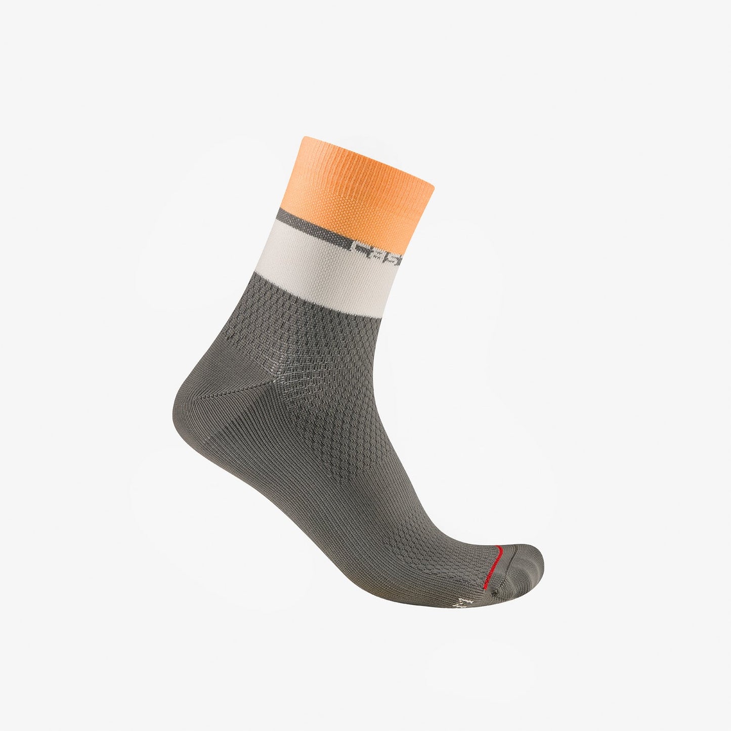 CASTELLI ELEGANTE 12 Dámské ponožky Grey/Orange