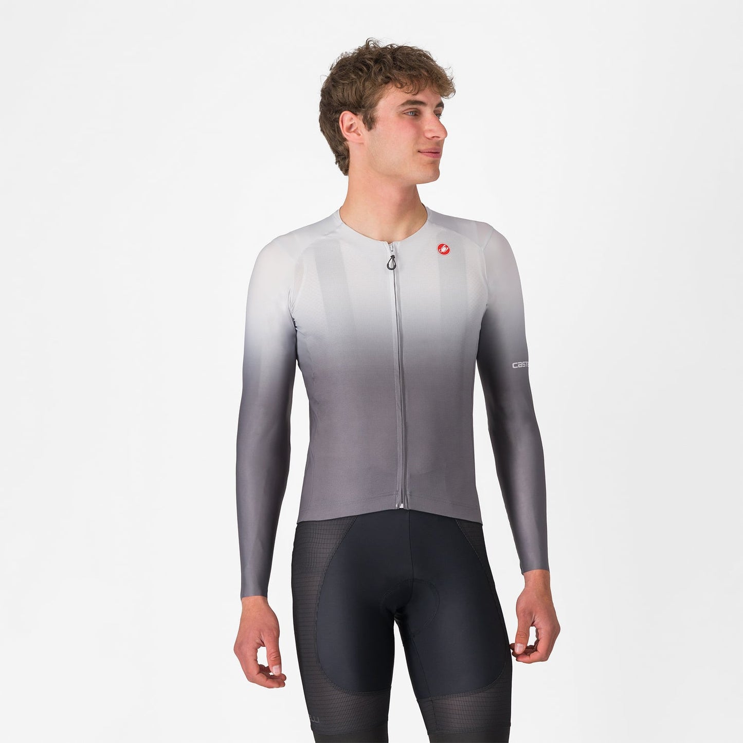 CASTELLI Dres s dlouhým rukávem UPF Grey