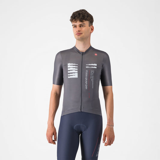 CASTELLI ESPRESSO R--A/D Dres s krátkým rukávem Smoke Grey