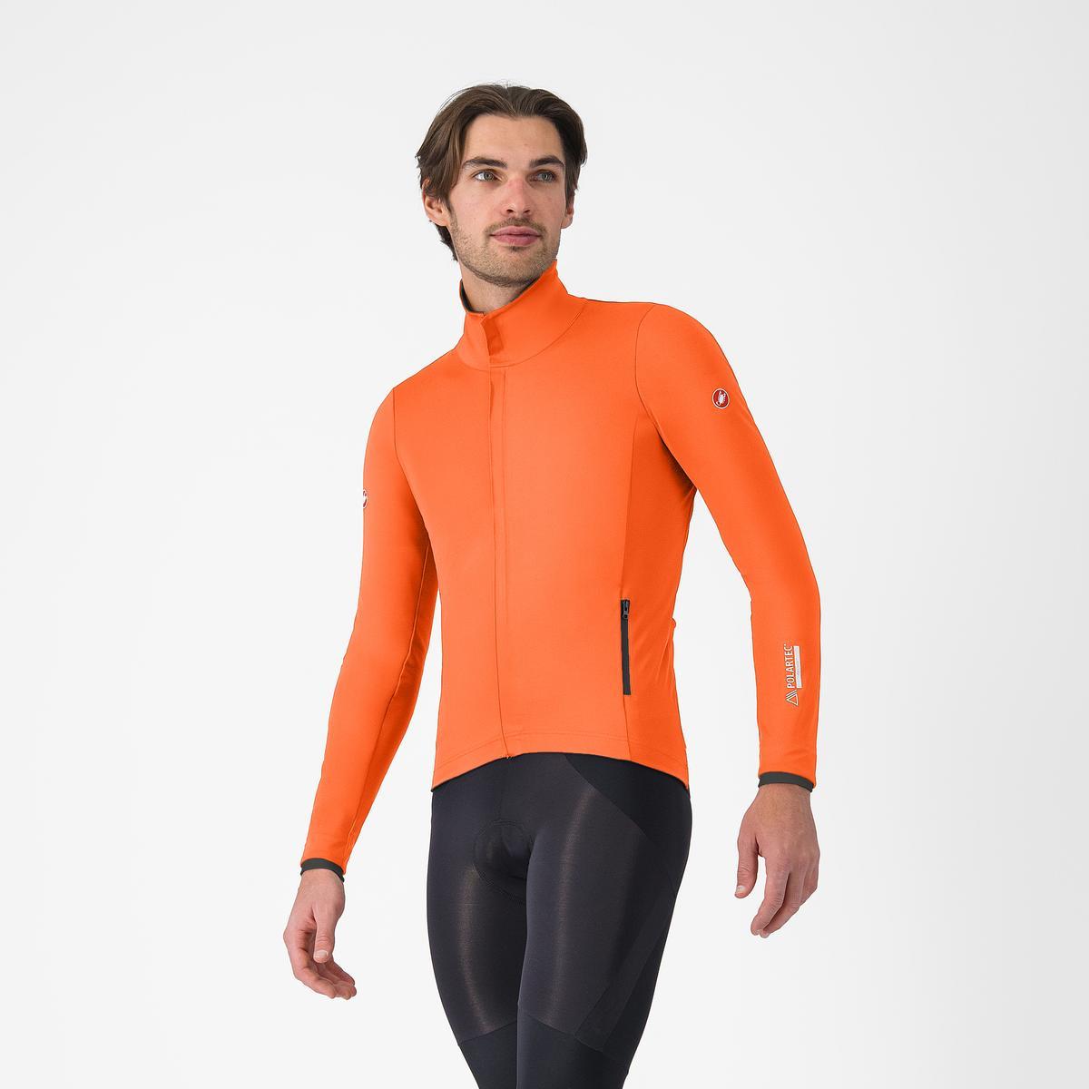 CASTELLI ALPHA 150 Bunda oranžová/černá