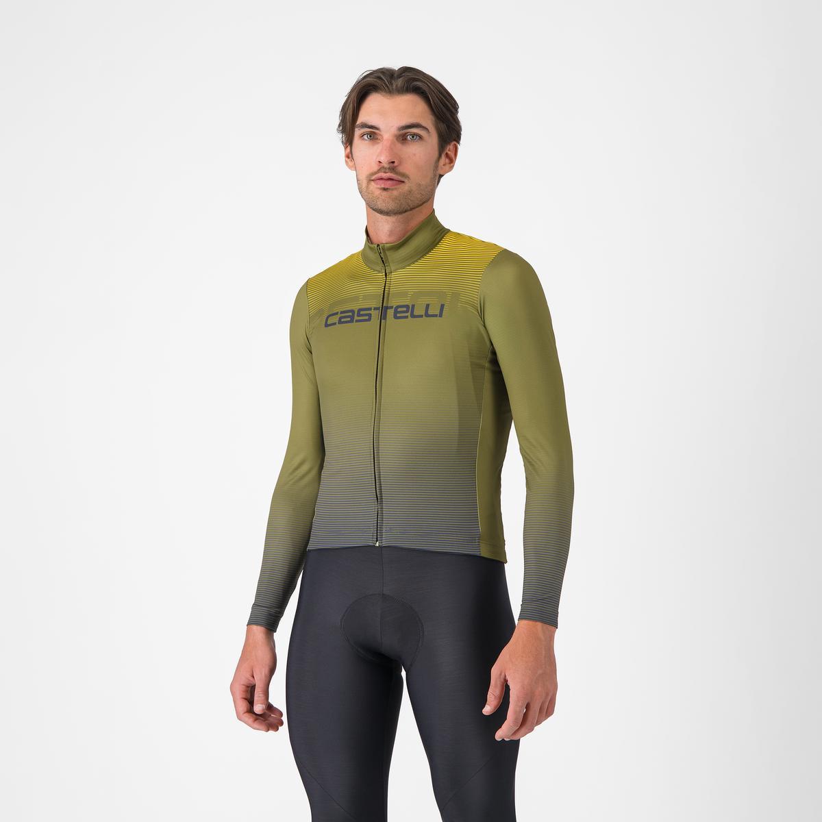 CASTELLLI APICE THERMAL Dres s dlouhým rukávem Blue/Mango Mojito