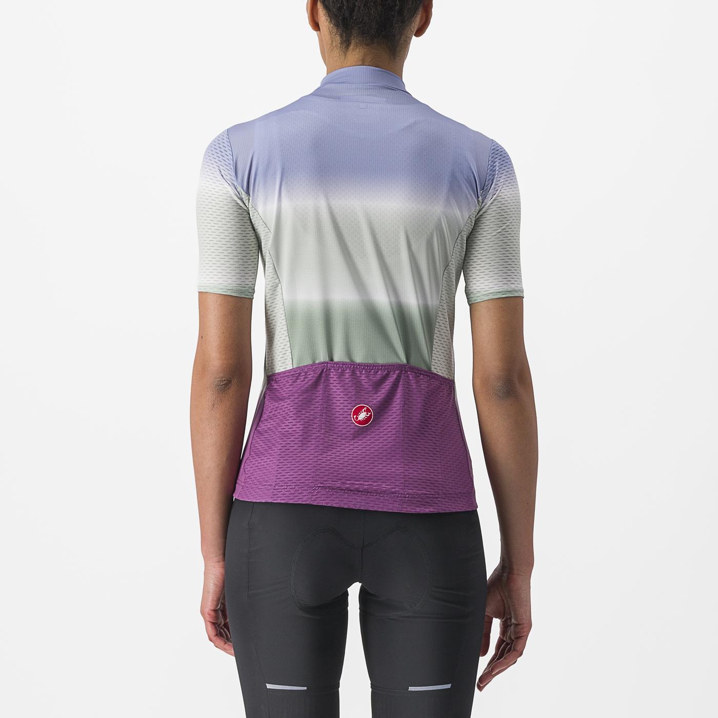 CASTELLI DOLCE Short Sleeve Jersey Purple