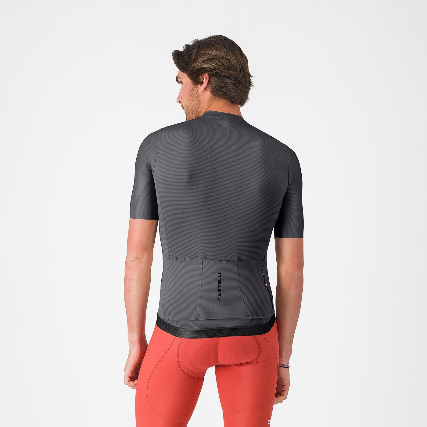 CASTELLI ESPRESSO 2 Short Sleeve Jersey Grey