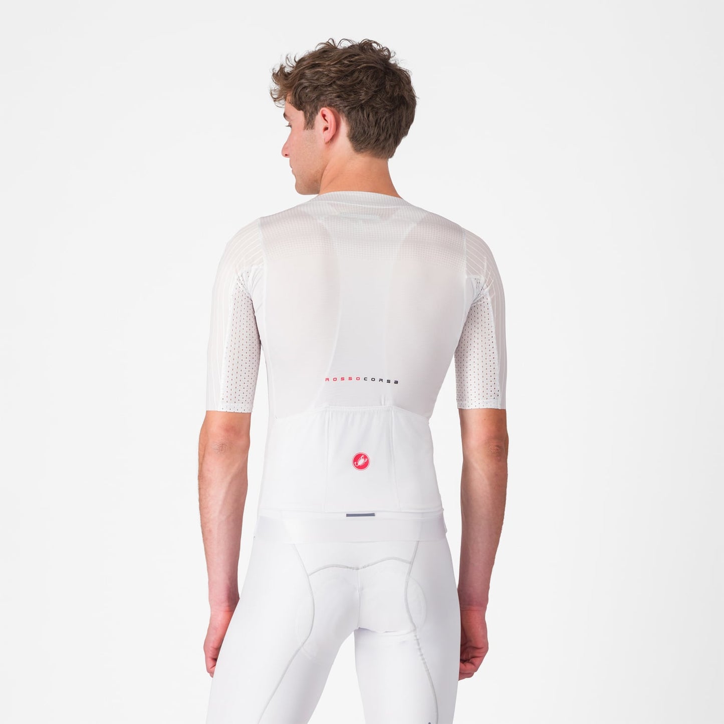 CASTELLI AERO RACE 8S dres s krátkým rukávem bílý