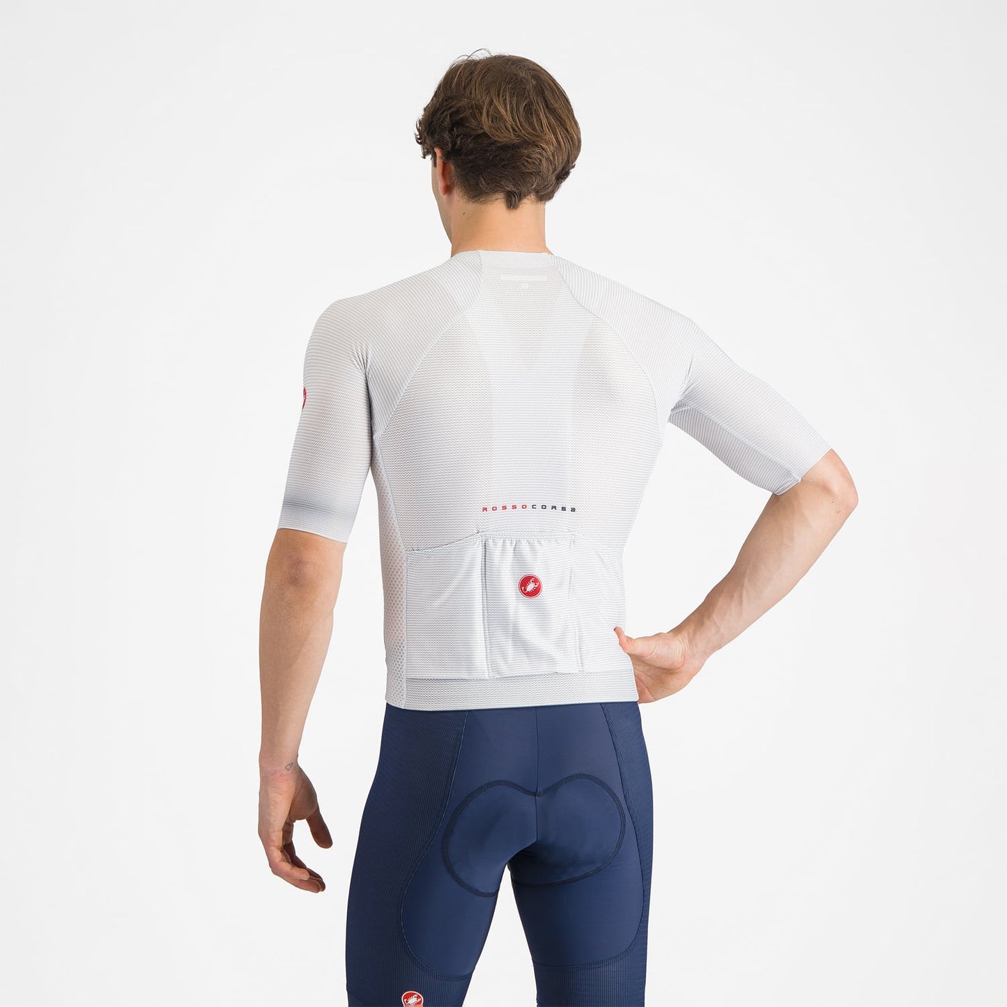 CASTELLI CLIMBER'S A/C Dres s krátkým rukávem Grey
