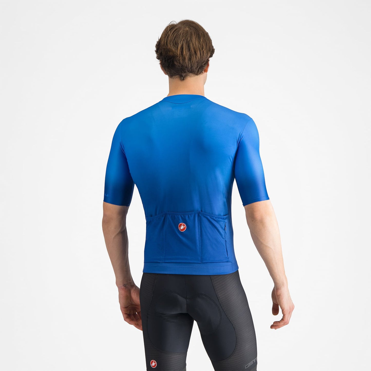 CASTELLI Dres s krátkým rukávem UPF Blue