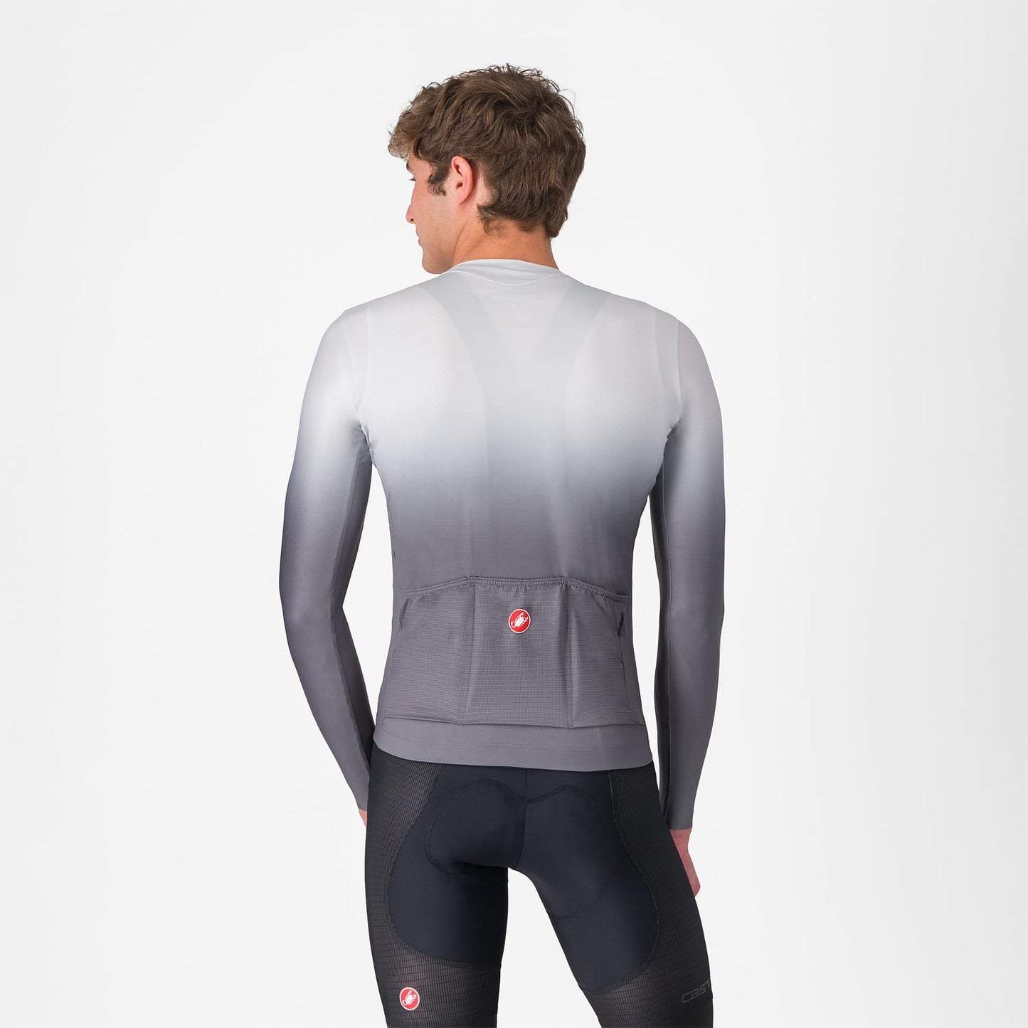CASTELLI Dres s dlouhým rukávem UPF Grey