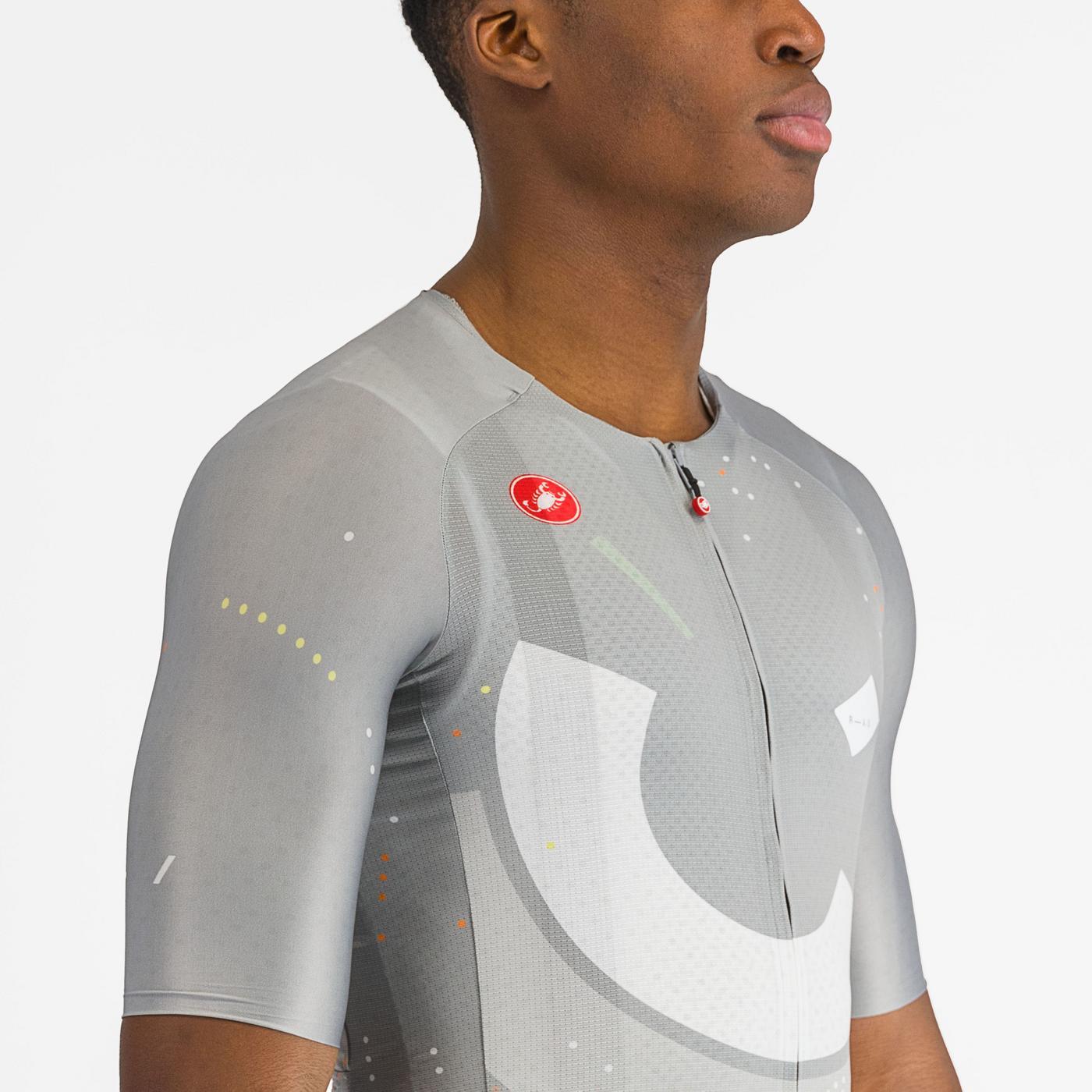 CASTELLI R-A/D Dres s krátkým rukávem Grey