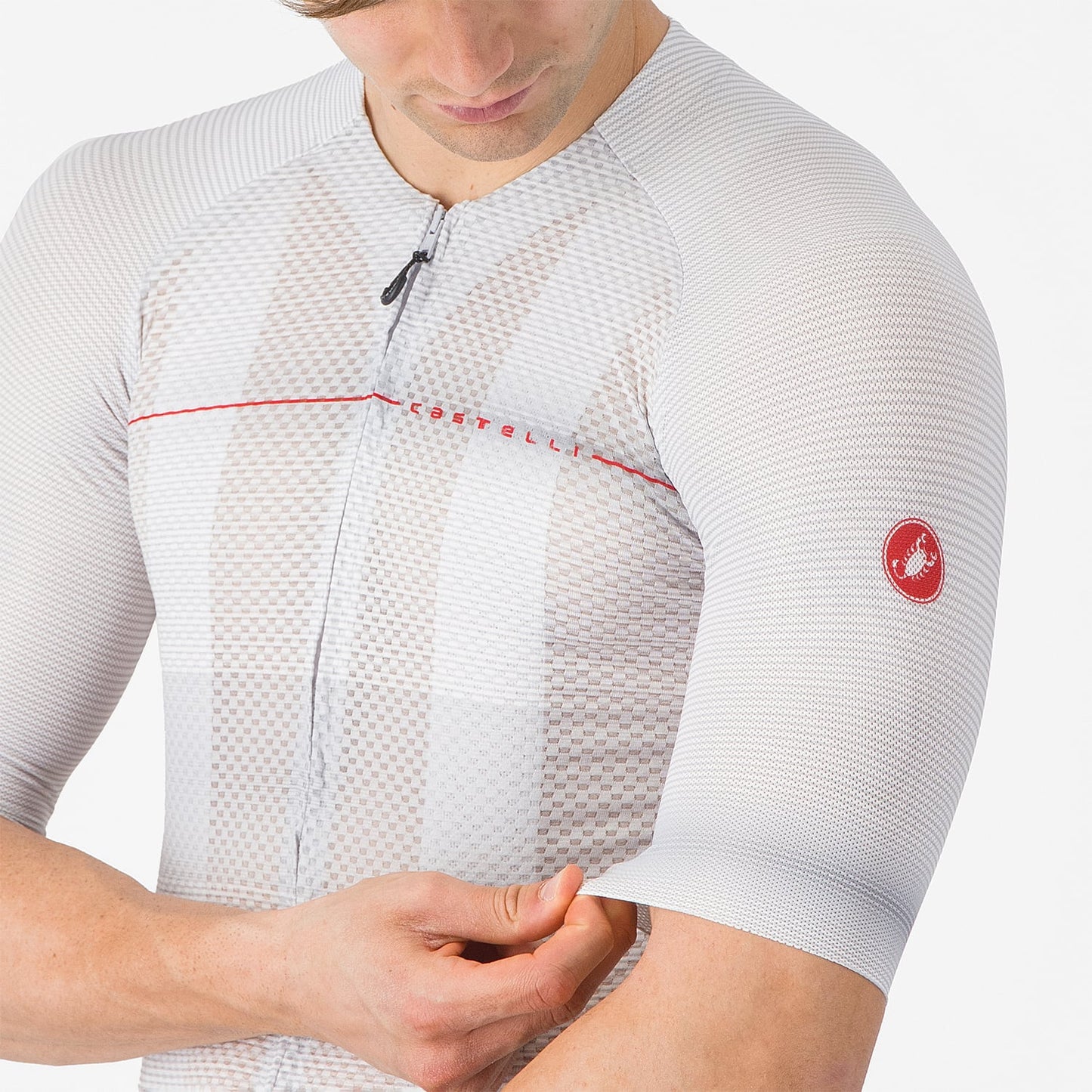 CASTELLI CLIMBER'S A/C Dres s krátkým rukávem Grey