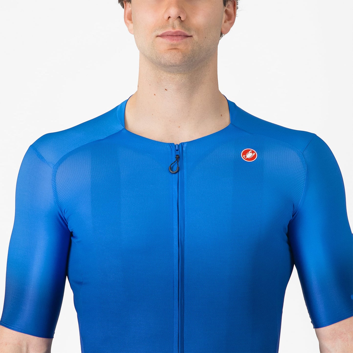 CASTELLI Dres s krátkým rukávem UPF Blue