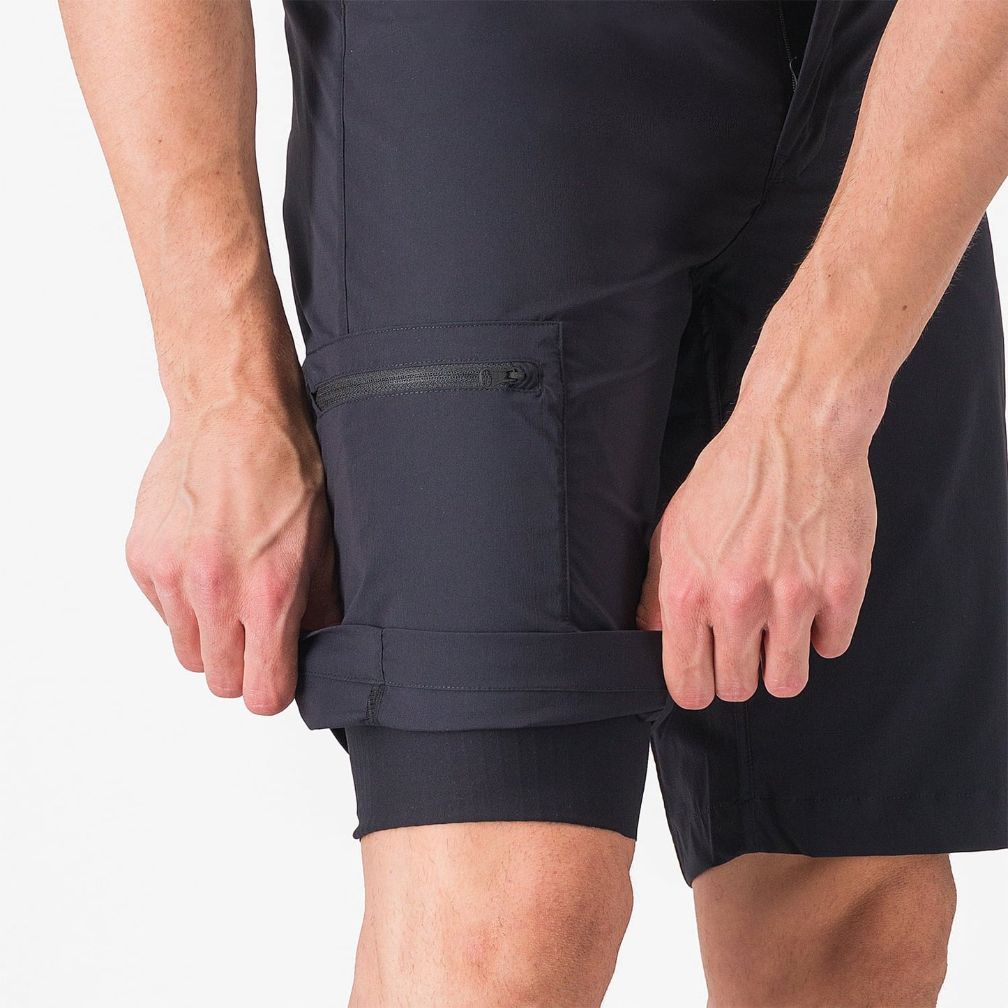 CASTELLI UNLIMITED ADVENTURE BAGGY Šortky černé