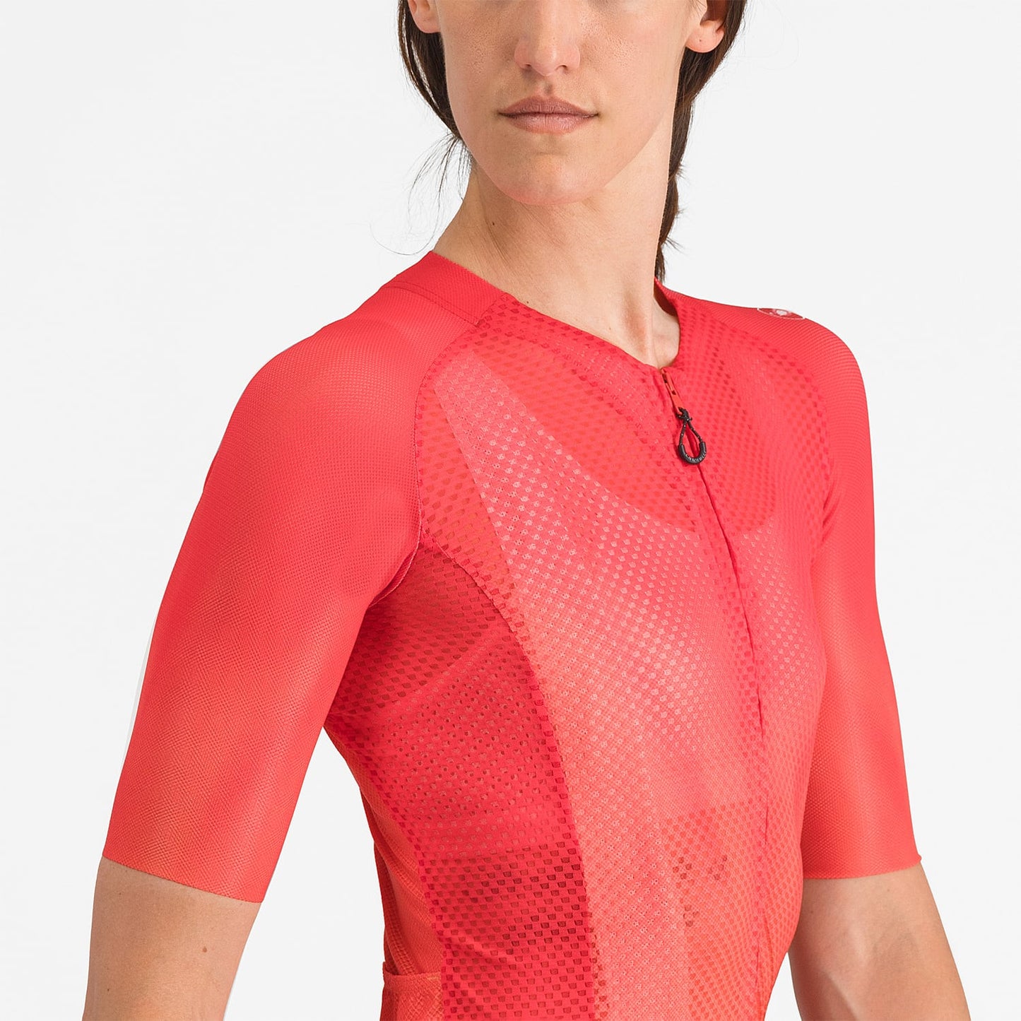CASTELLI CLIMBER'S A/C Dámské tričko s krátkým rukávem Hibiscus Jersey