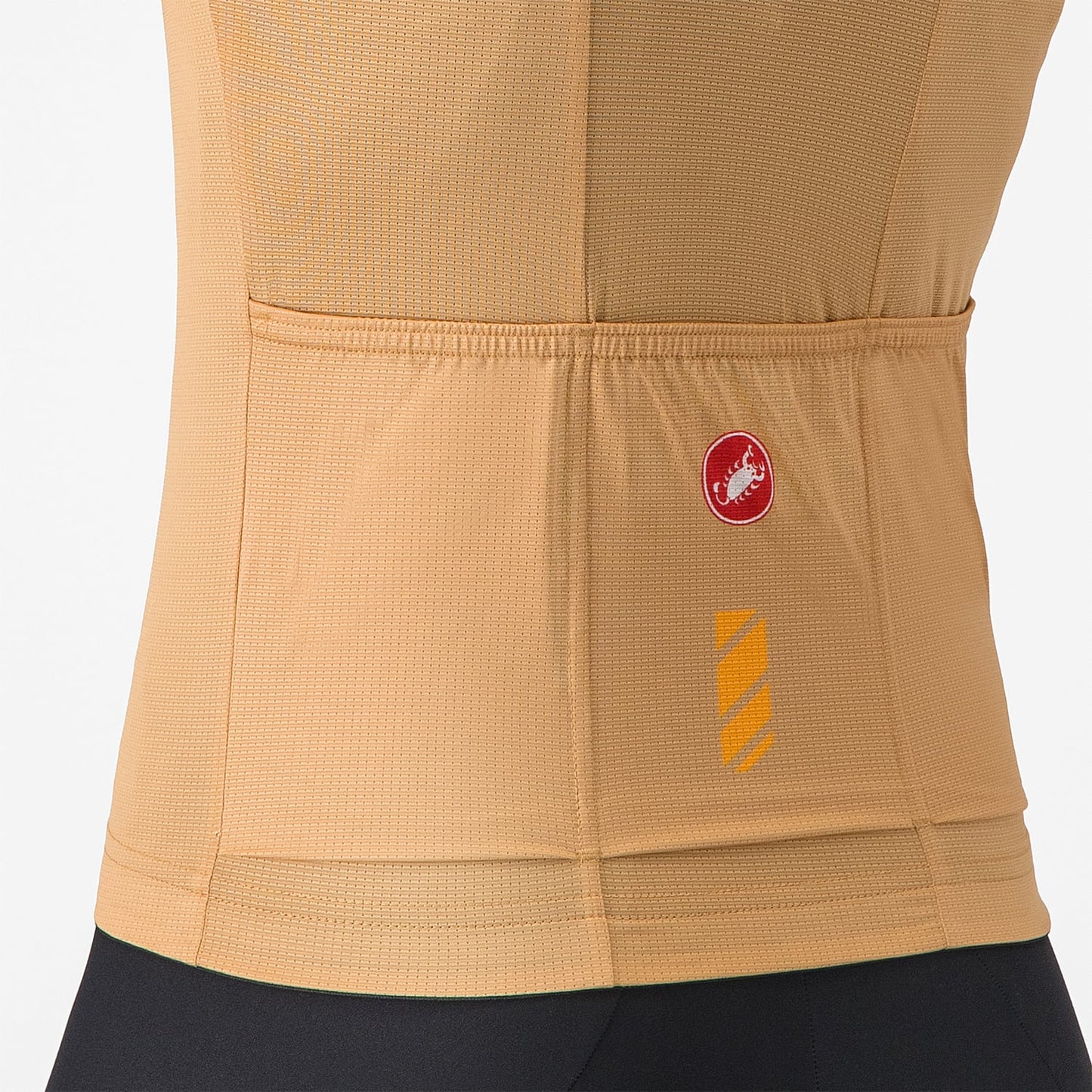 CASTELLI UNLIMITED Dámský dres s krátkým rukávem Brown