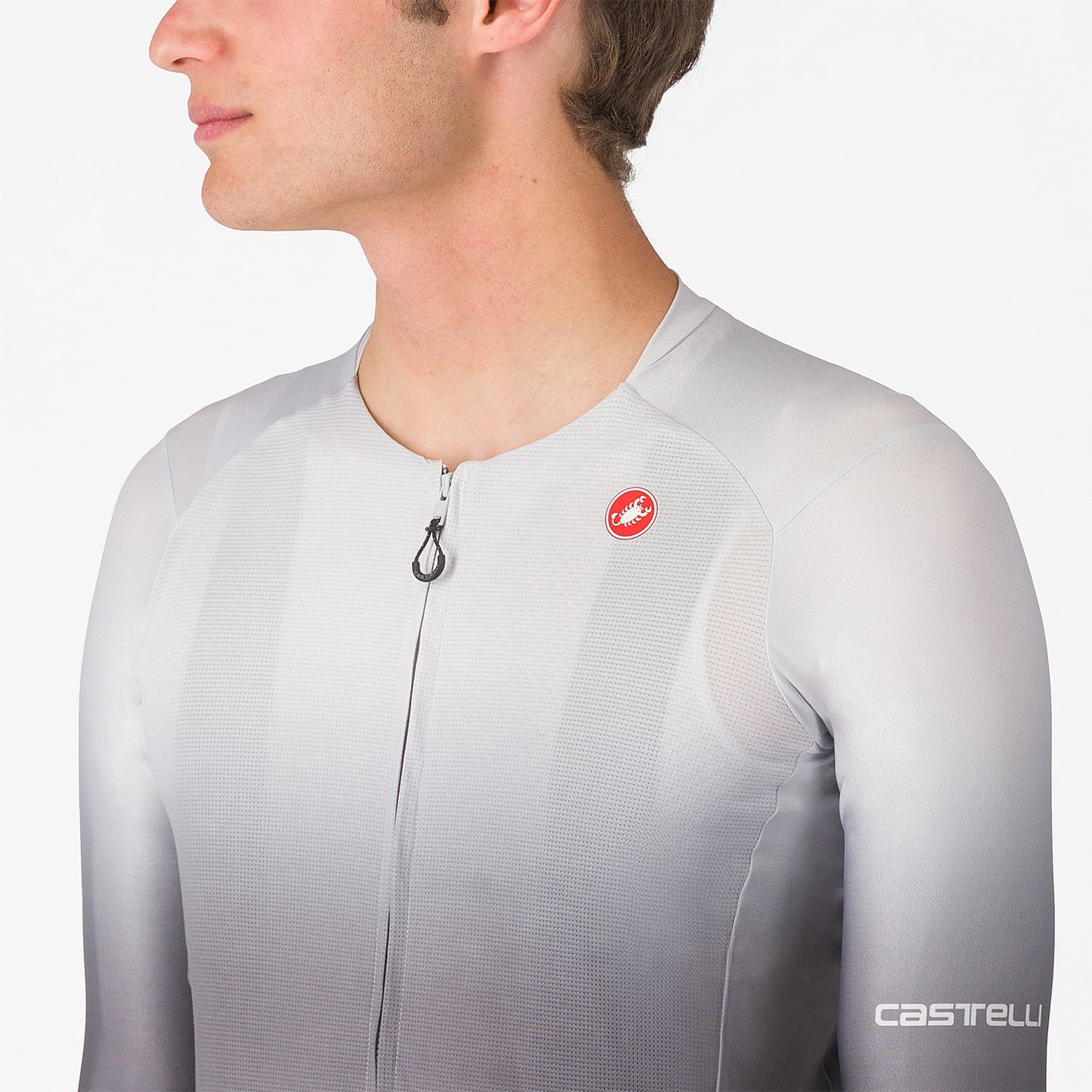 CASTELLI Dres s dlouhým rukávem UPF Grey