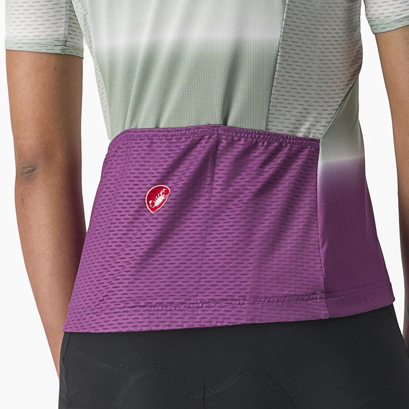 CASTELLI DOLCE Short Sleeve Jersey Purple