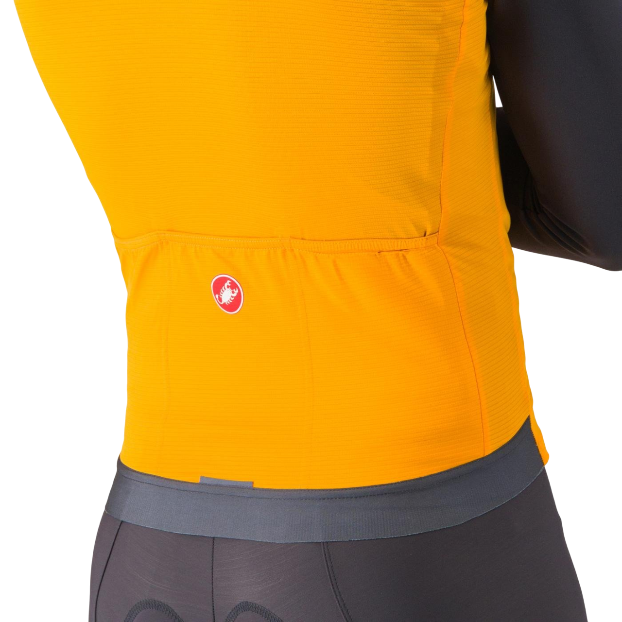 CASTELLI ESPRESSO Oranžová bunda bez rukávů