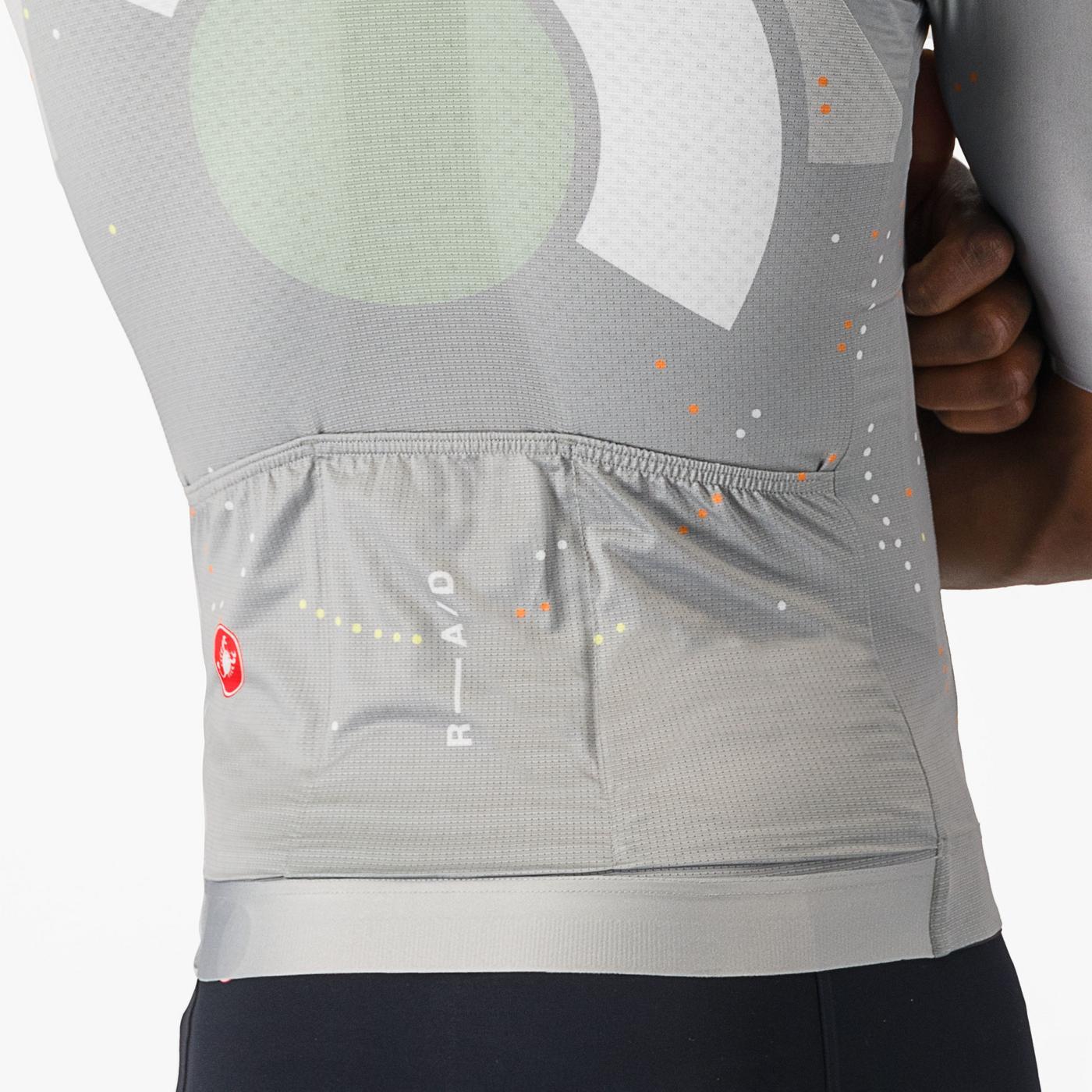 CASTELLI R-A/D Dres s krátkým rukávem Grey