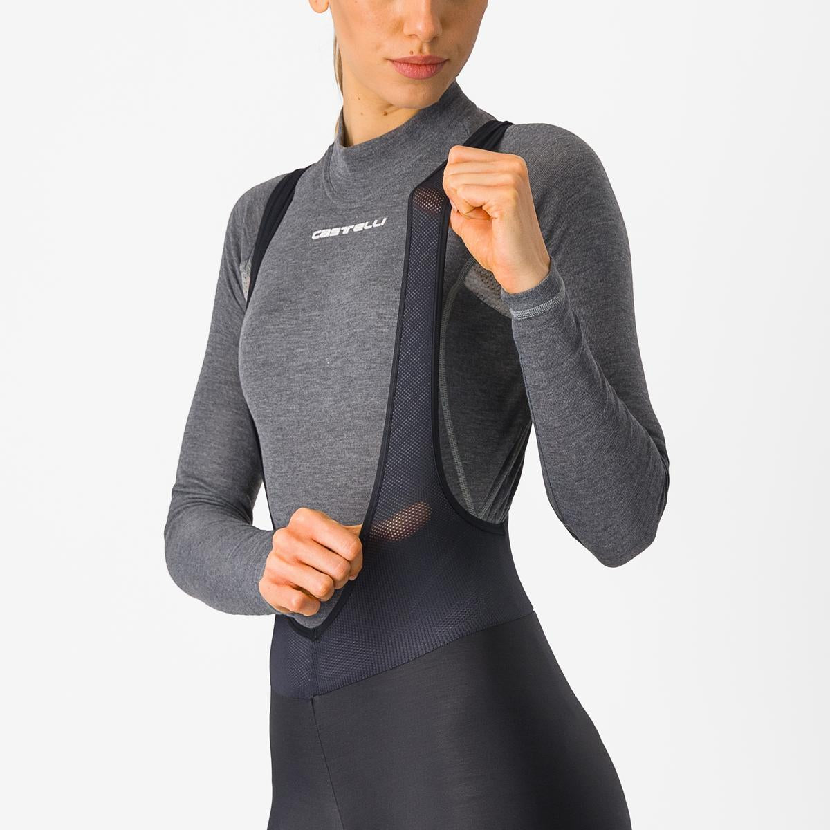 CASTELLI ENTRATA Dámské 3/4 nátělníky Black