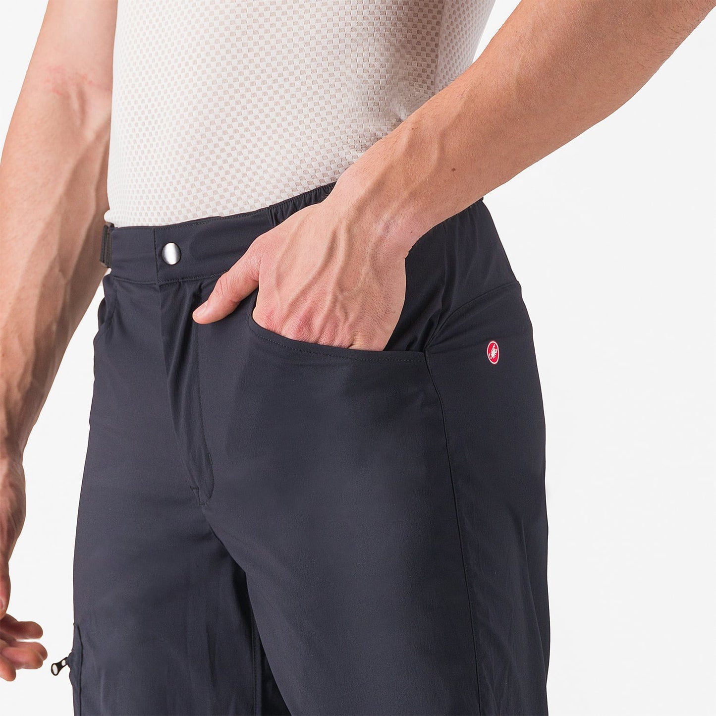CASTELLI UNLIMITED ADVENTURE BAGGY Šortky černé