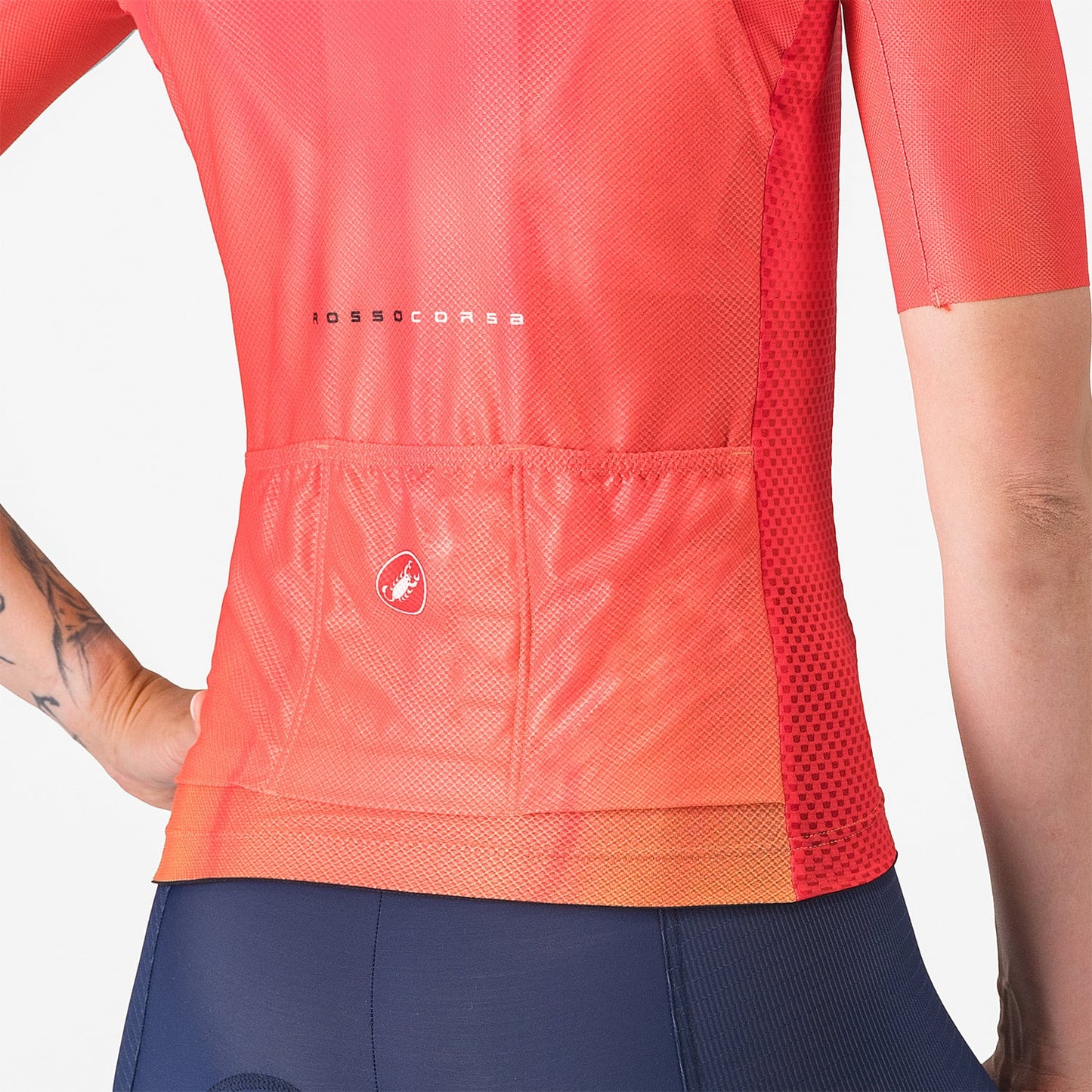CASTELLI CLIMBER'S A/C Dámské tričko s krátkým rukávem Hibiscus Jersey