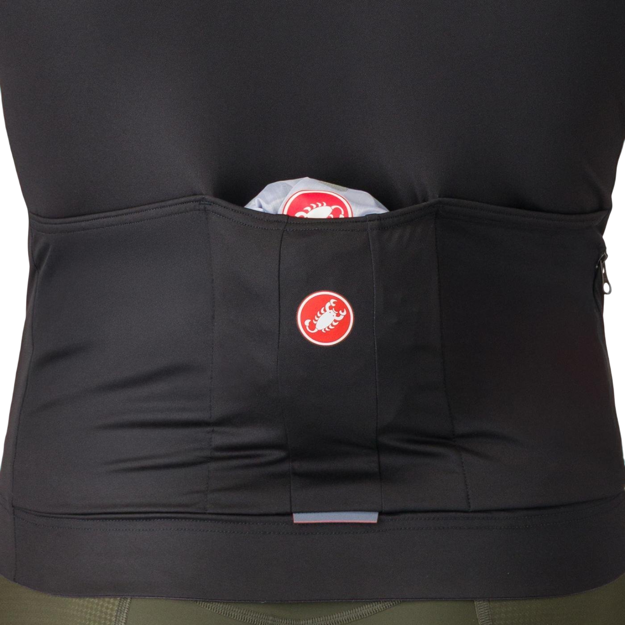 CASTELLI SQUADRA STRETCH Bunda bez rukávů šedá