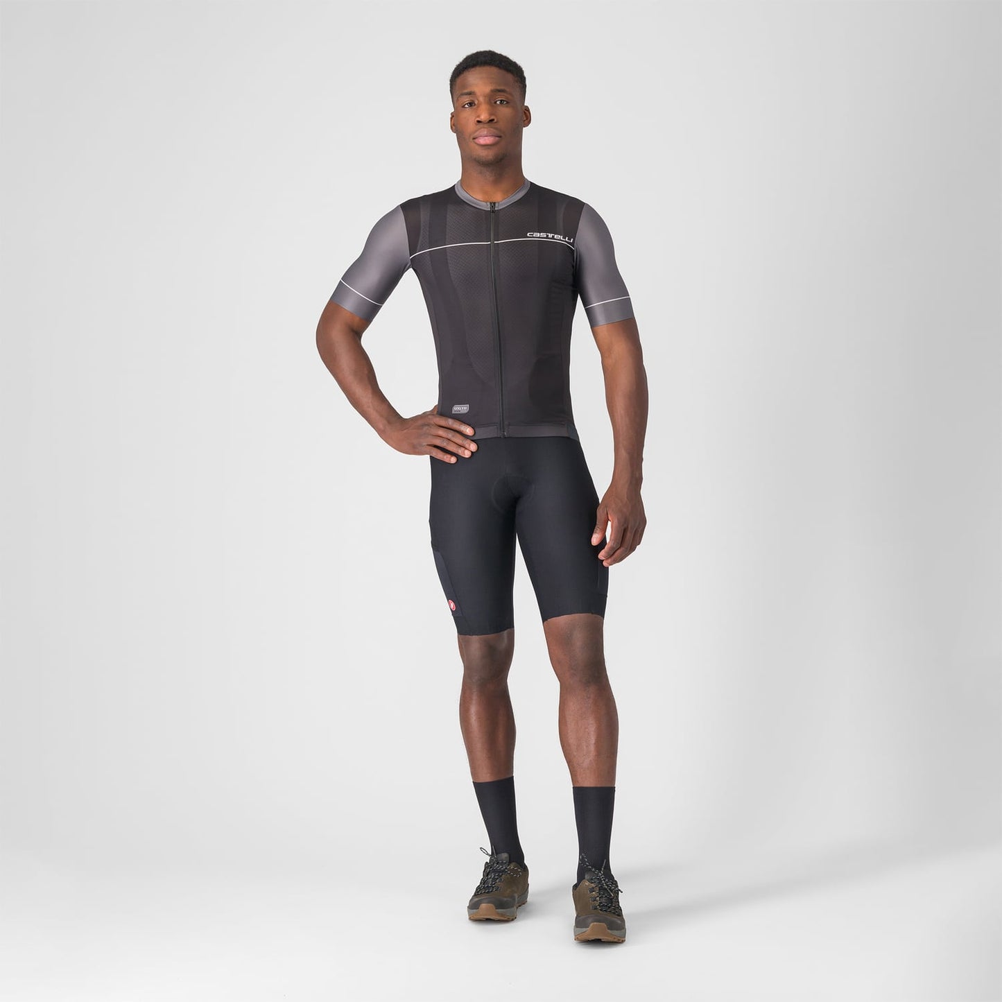 CASTELLI UNLIMITED ENDURANCE 2 Dres s krátkým rukávem Black