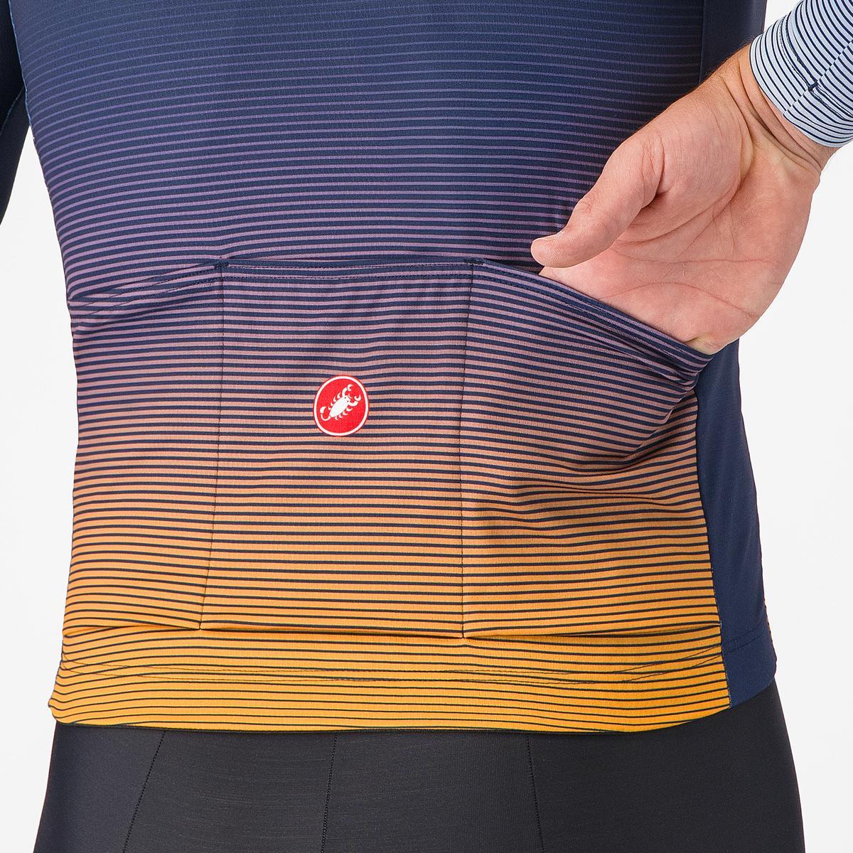 CASTELLLI APICE THERMAL Dres s dlouhým rukávem modrý/oranžový