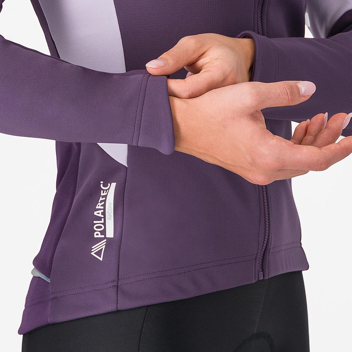 CASTELLI ENTRATA 2 Dámská bunda Blue/Purple