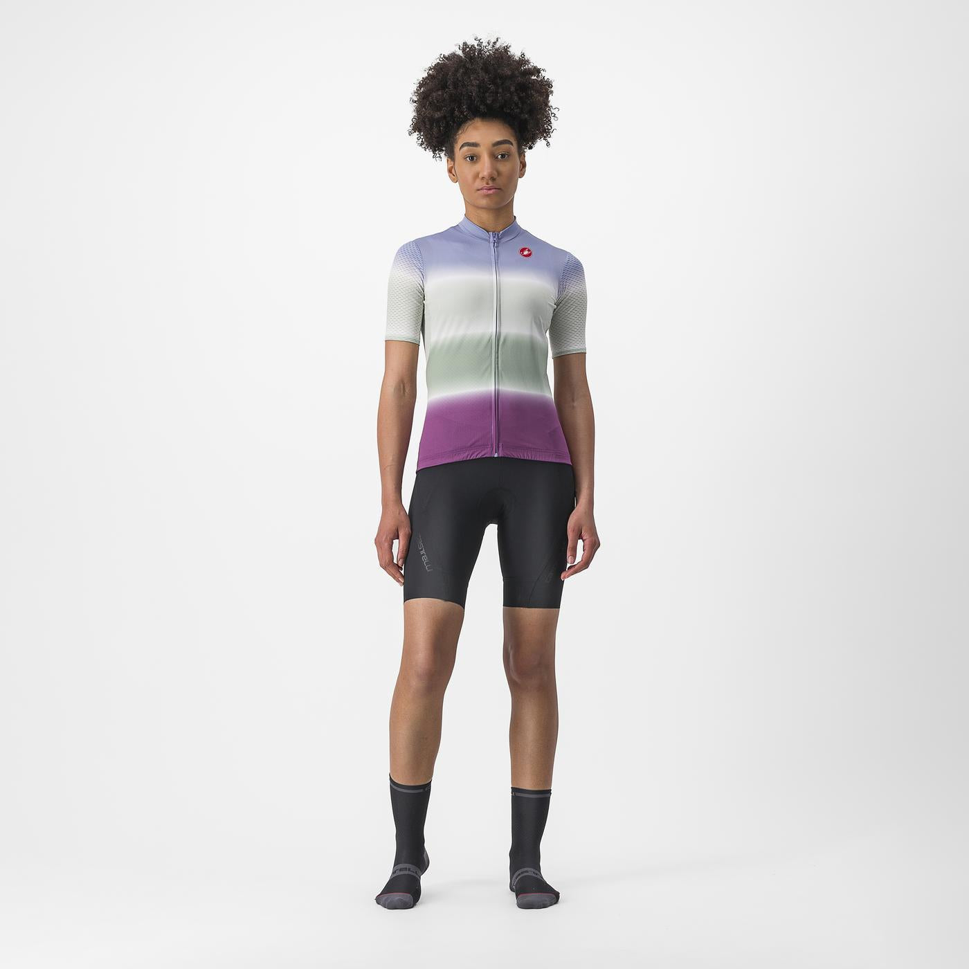 CASTELLI DOLCE Women's Short Sleeve Jersey Purple