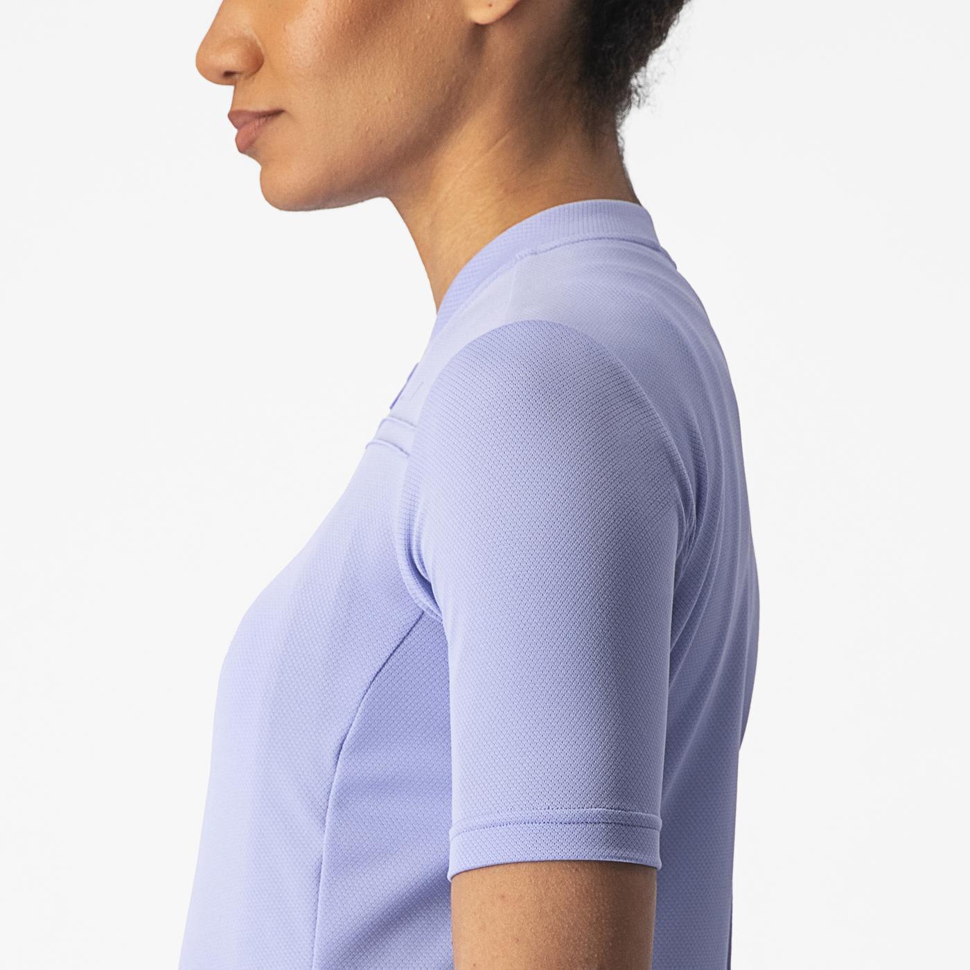 CASTELLI ANIMA 4 Short Sleeve Women's Violet Jersey