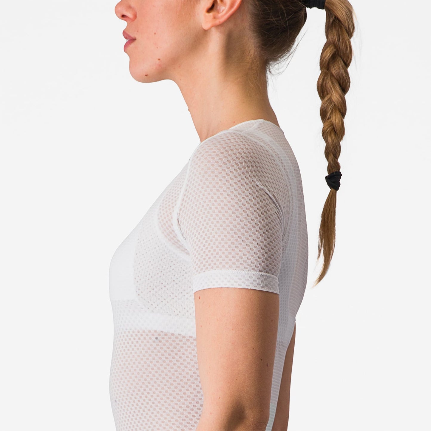 CASTELLI PRO MESH Dámské spodní prádlo s krátkým rukávem White
