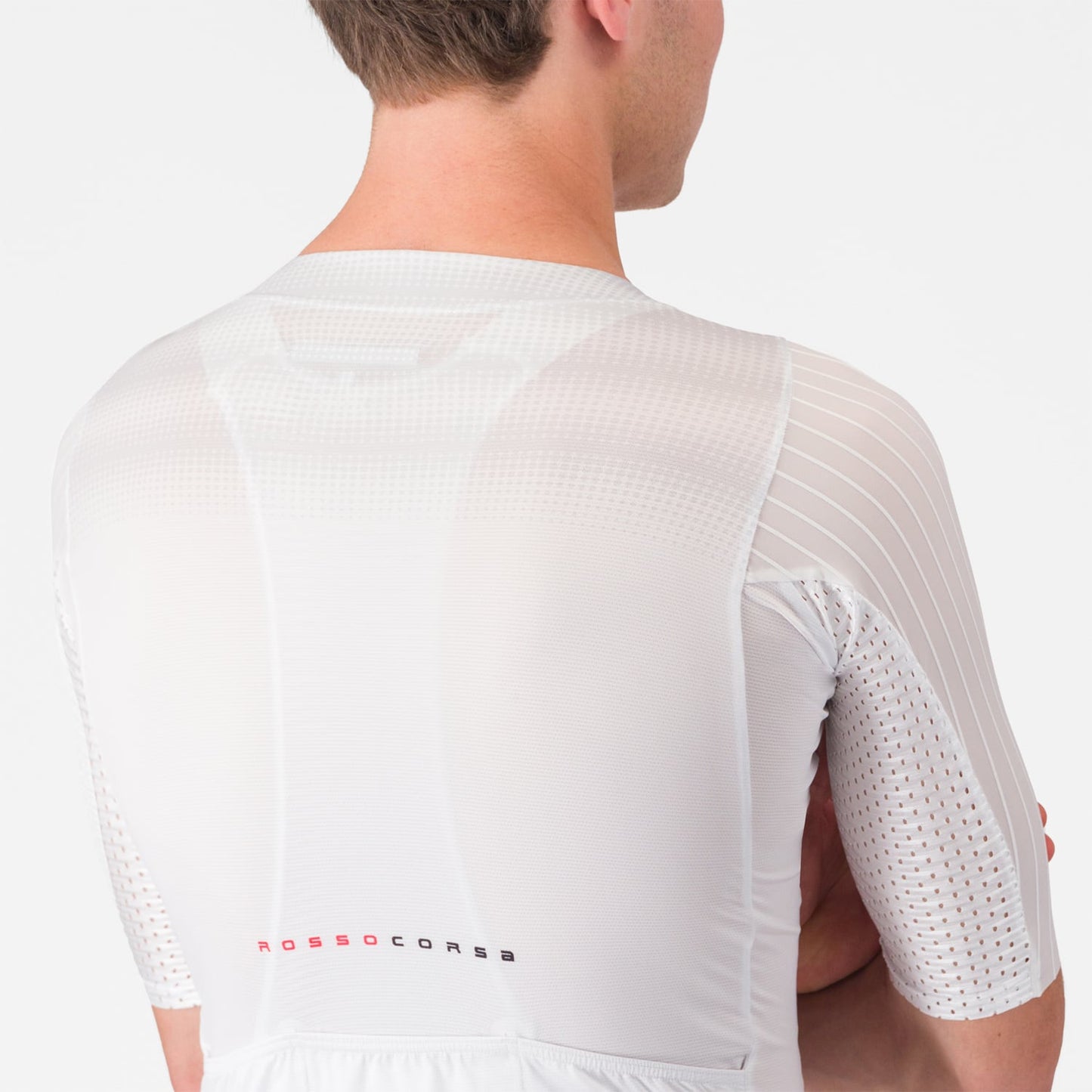 CASTELLI AERO RACE 8S dres s krátkým rukávem bílý