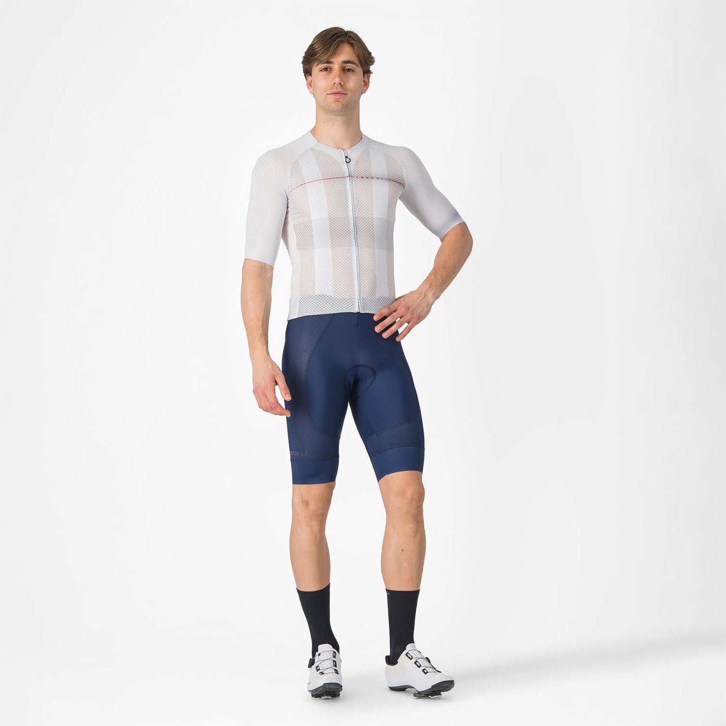 CASTELLI CLIMBER'S A/C Dres s krátkým rukávem Grey
