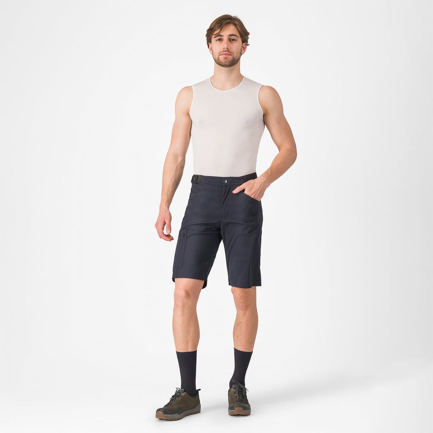 CASTELLI UNLIMITED ADVENTURE BAGGY Šortky černé