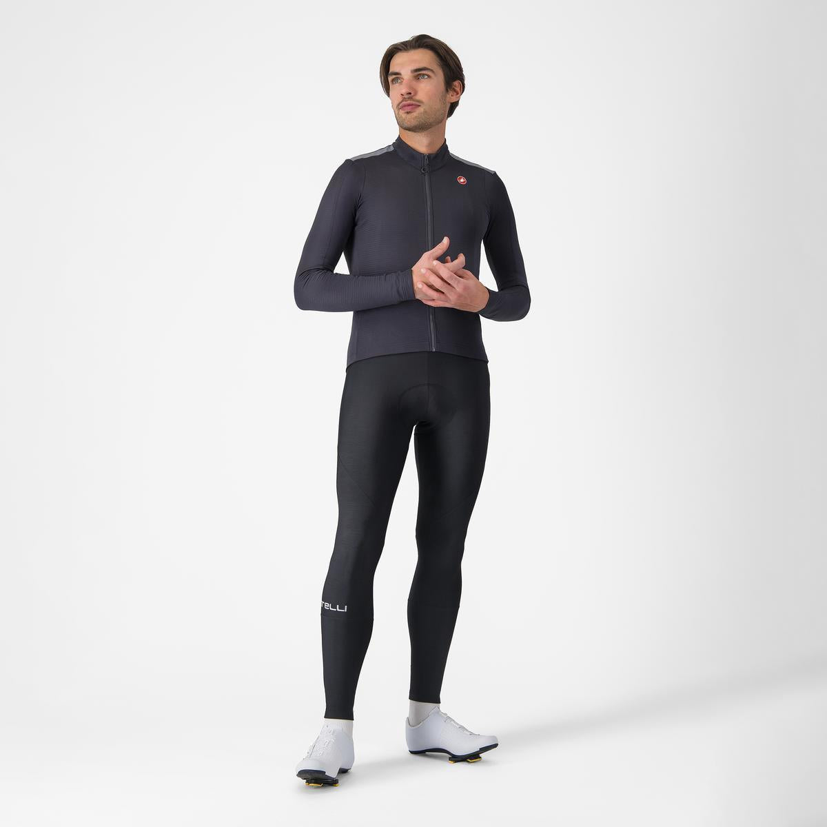CASTELLI PURO 4 Dres s dlouhým rukávem Grey