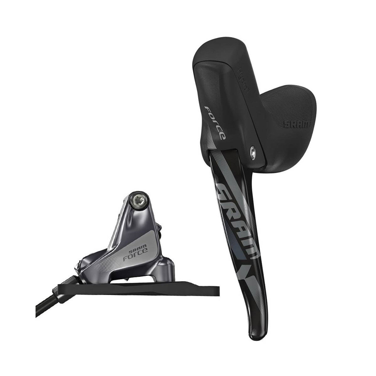 SRAM FORCE 22 Straight Lever and Rear Caliper 11 Speed Flat Mount Discless