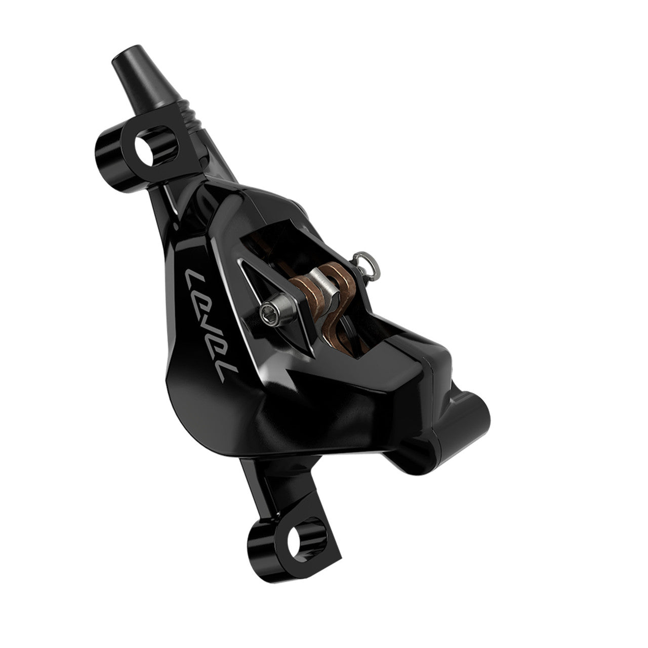 SRAM LEVEL SILVER STEALTH 2pístová přední brzda černá