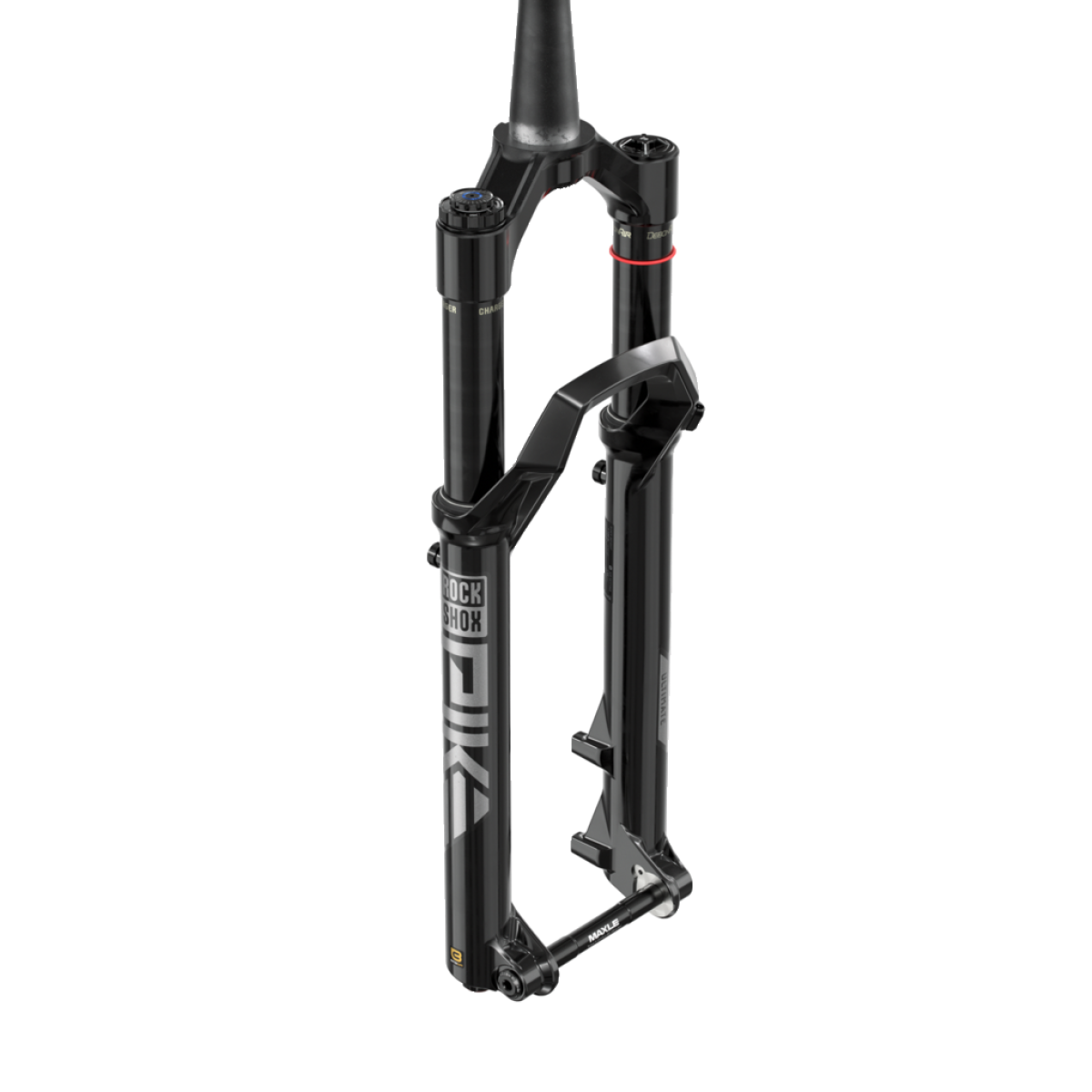 ROCKSHOX PIKE ULTIMATE CHARGER 3.1 RC2 29" DEBONAIR+ kuželová vidlice s osou 15x110mm Boost lesklá černá