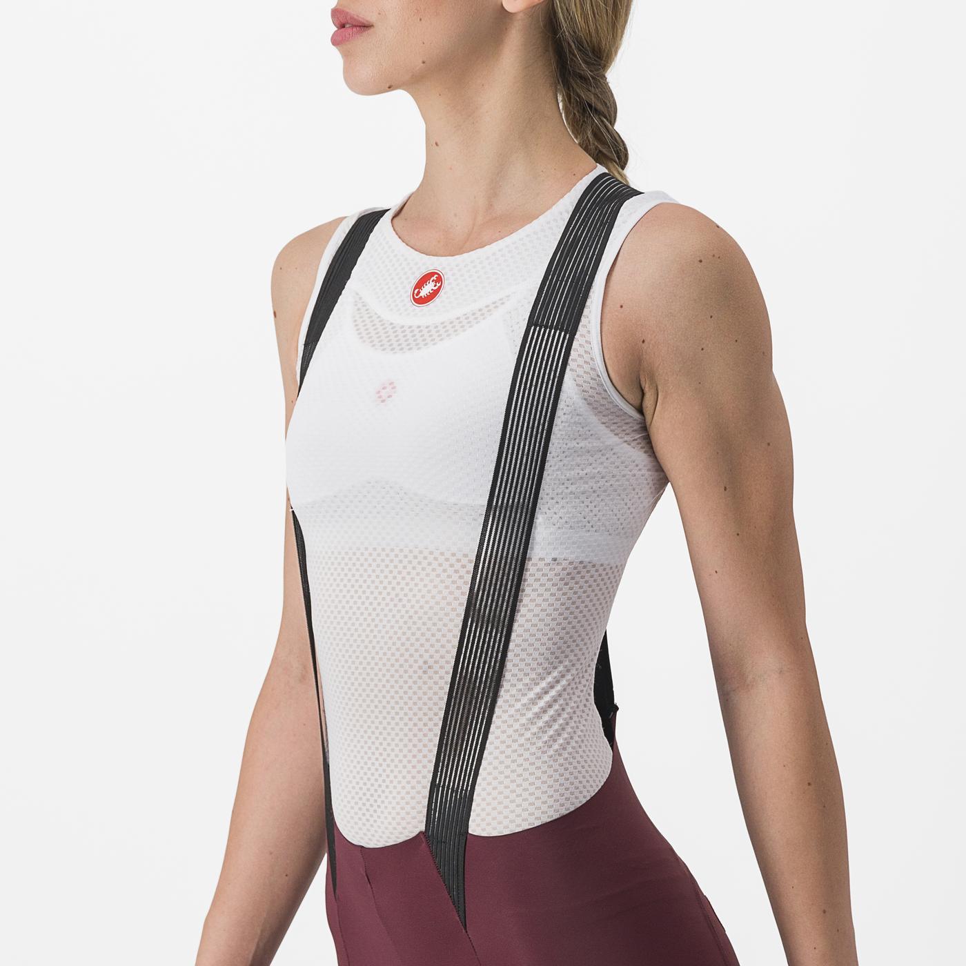 CASTELLI FREE AERO RC W Bib Tight dámské Bordeaux