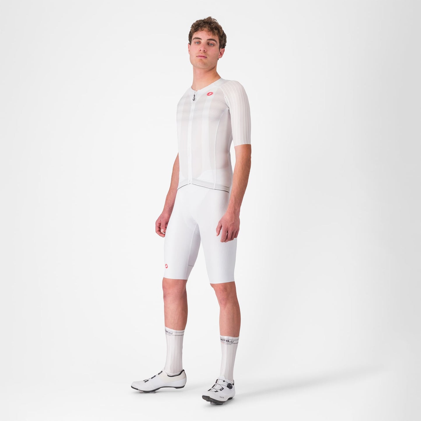 CASTELLI AERO RACE 8S dres s krátkým rukávem bílý