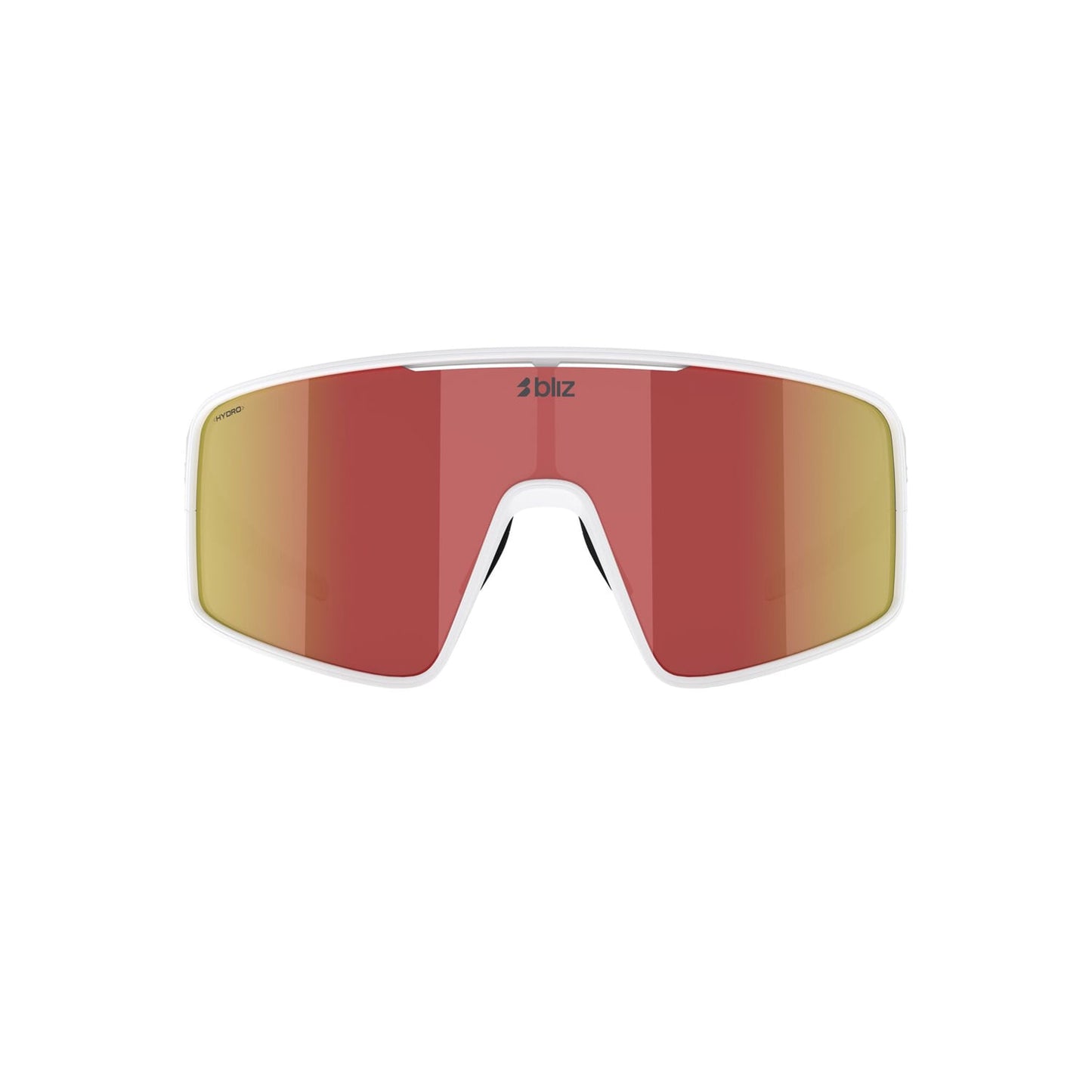 Brýle BLIZ P001 Matt White Frame Brown Red Iridium