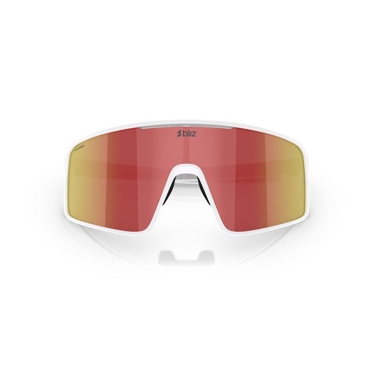 Brýle BLIZ P001 Matt White Frame Brown Red Iridium
