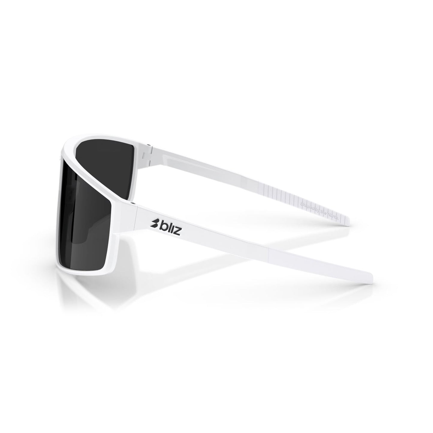 BLIZ P002 S White Matt Smoke Grey Goggles