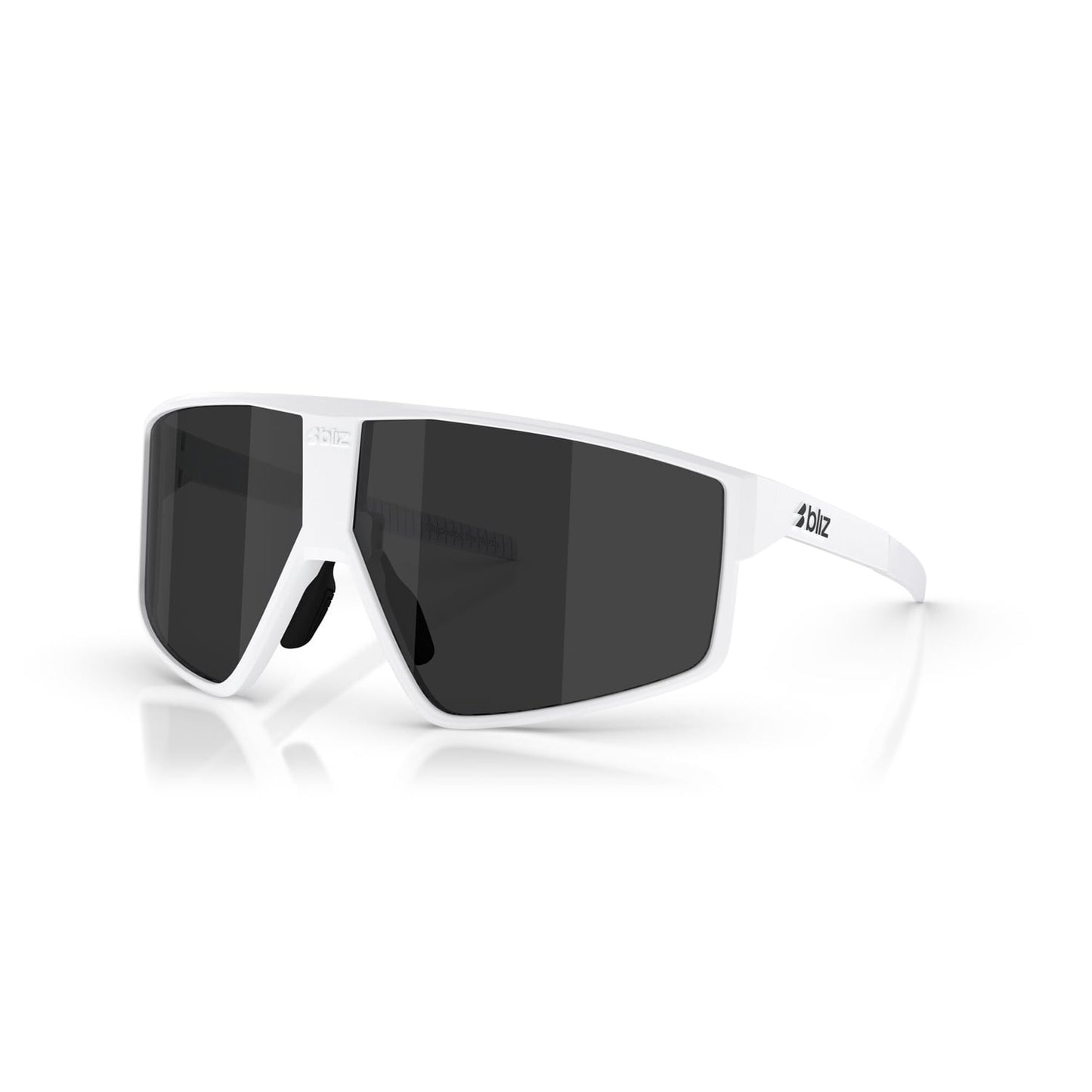 BLIZ P002 S White Matt Smoke Grey Goggles