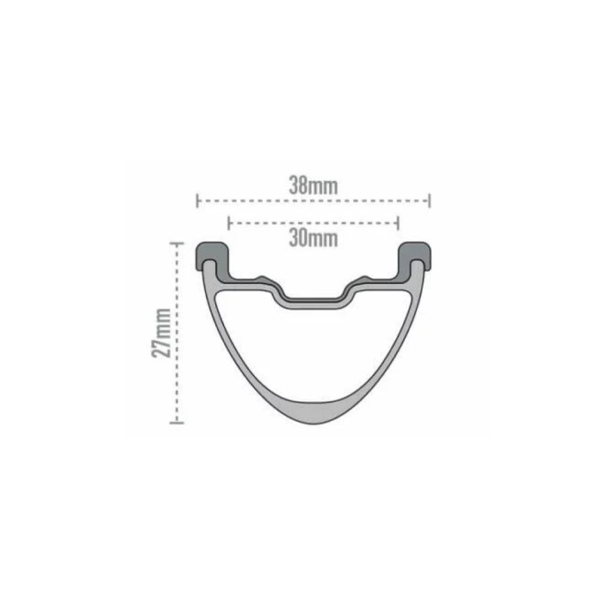 Pár karbonových kol ENVE M730 HYDRA 29" 15x110/12x148mm Boost 6 Hole Black