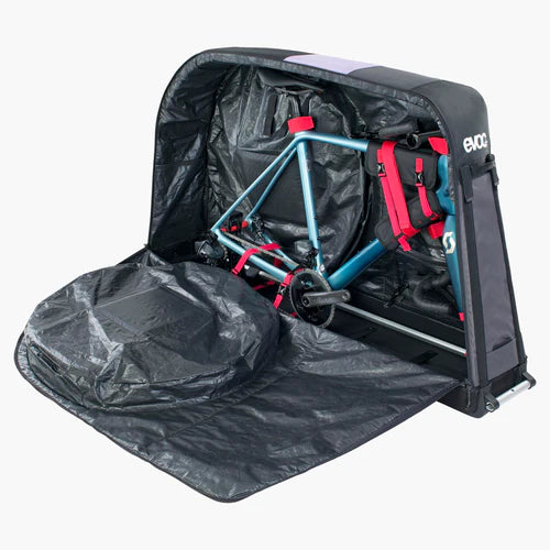EVOC BIKE BAG PRO Vícebarevný/fialový kufr na kolo