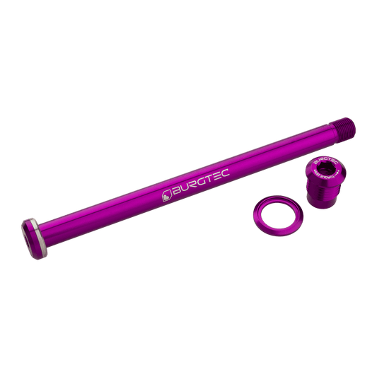 BURGTEC 174mm osa zadního kola pro rám Yeti fialová