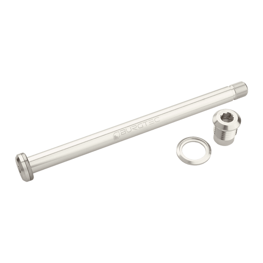 BURGTEC Rear Wheel Axle 174mm for Yeti Frame Silver