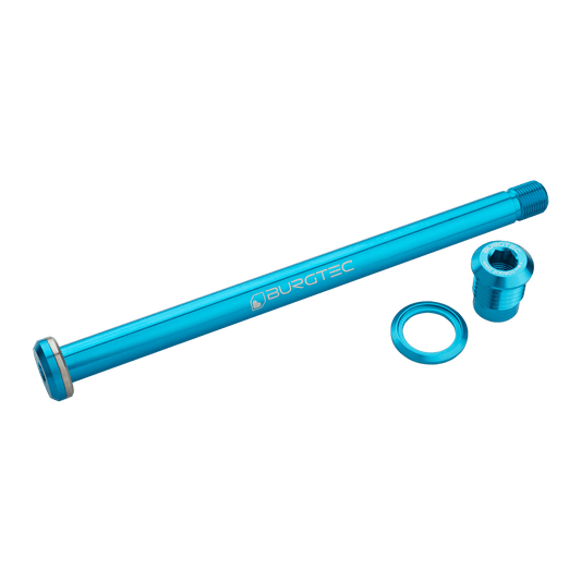 BURGTEC 174mm osa zadního kola pro rám Yeti tyrkysová